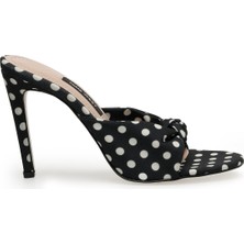 Nine West NEO 3FX Siyah Kadın Topuklu Terlik