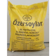 Özersoylar Elementel Toz Kükürt 25 Kg