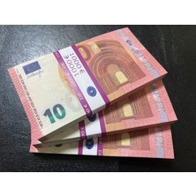 Aykar Hediyelik 300 Adet 10 Euro Geçersiz Sahte