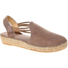 Toni Pons Kadın Sandalet Nuria Toni Pons Elastic Suede Taupe