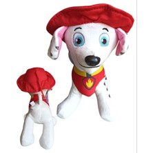 PopŞeker Paw Patrol Peluş Marshall Paw Patrol Karakterlerinden Oyuncak Peluş Marshall 22CM.