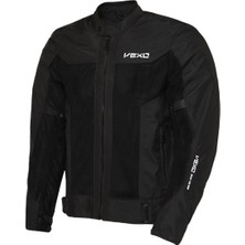 Vexo Magnus Aır  Yazlık   Motosiklet Montu Siyah