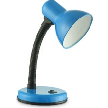 Noas Berlin E27 Duylu Masa Lambası Mavi Renk YL86-1003