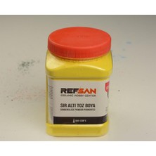 Refsan Seramik Toz Boya Sır Altı 318 Sarı 1 kg