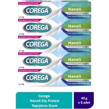 Corega Süper Protez Yapıştırıcı Krem 40 gr x 5 Adet