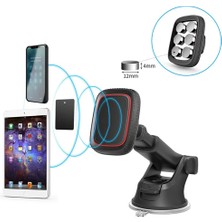 Noyiska Çok Amaçlı Tüm Araçlarla Uyumlu Mıknatıslı Akrobat Telefon Araçiçi Telefon Tutucu Ofis Ev Okul