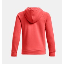 Under Armour Erkek Çocuk UA Rival Fleece Big Logo Kapüşonlu Üst 1379791-690