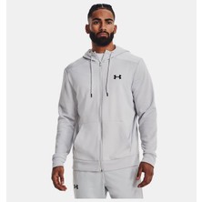 Under Armour Erkek Armour Fleece® Tam Boy Fermuarlı Kapüşonlu Üst 1373357-014