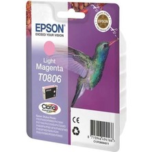 HPZR Epson T0806-C13T08064020 Orjinal Açık Kırmızı Kartuş