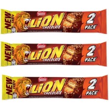 Nestle Lion Chocolate 60 gr 3'lü Set