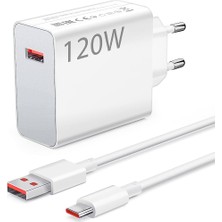 Teknomila Xiaomi Mi 120 W Turbo + Hızlı Şarj Aleti Adaptörü + Kablo Seti 120 W 6.5 A