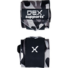 Dex Supports Wrist Wraps Kamuflaj Dark Tone  2’li Paket