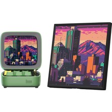 Divoom Ditoo Pro Yeşil Bluetooth Hoparlör ve Pixoo-64 LED Ekran Seti