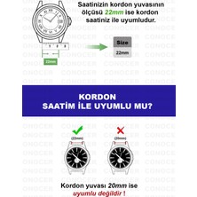 Wully Samsung Galaxy Watch 3 (45MM) - Watch 1 (46MM) Uyumlu Çizgi Desenli Silikon Kordon Kayış