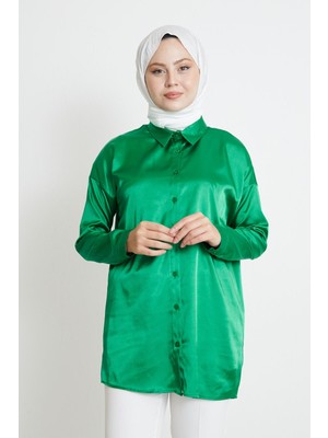 Foremia Saten Tunik-Benetton