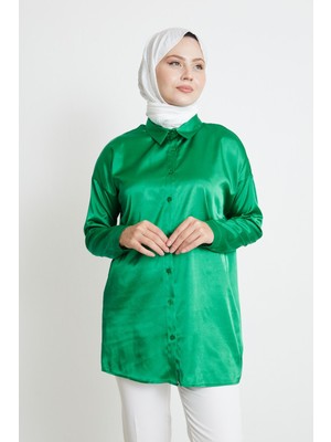 Foremia Saten Tunik-Benetton