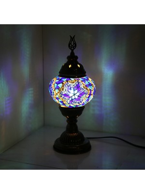 Karlıkturistik Mozaik Masa Lambası