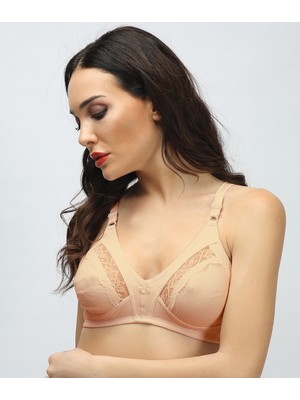 Ebru Ara Dantelli Penye Toparlayıcı Sütyen 1007