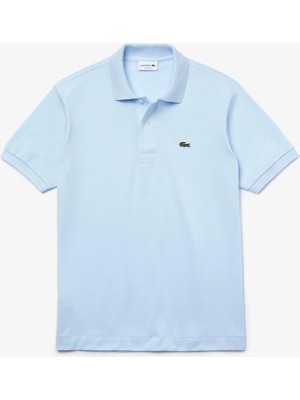 Lacoste Erkek Klasik Fit Açık Mavi Polo Yaka Tişört