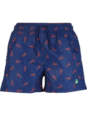 United Colors Of Benetton Benetton Erkek Çocuk Mayo Şort Lacivert B25057