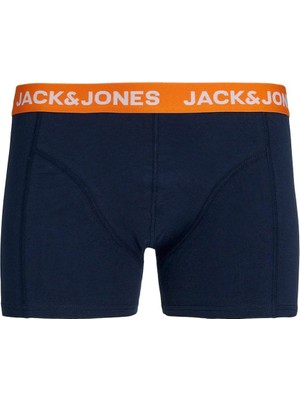 Jack & Jones Jacnorman Contrast Trunk Sn Erkek Turuncu Boxer 12248064-Orange