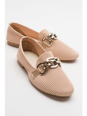 Ccway Zincirli Triko Kadın Babet Bal