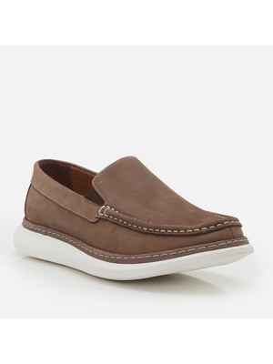 Hotiç 02AYH260090A450 HAKIKI Deri Vizon Erkek Loafer