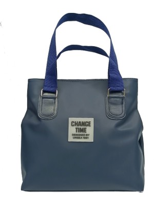 SİA ÇANTA CHANGE TİME Saten Kırışmaz Su Geçirmez Vinneks Kumaş Büyük Boy El & Omuz Çantası