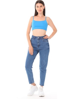 Elcido Mom Big Size Jeans - 00127