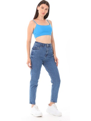 Elcido Mom Big Size Jeans - 00127