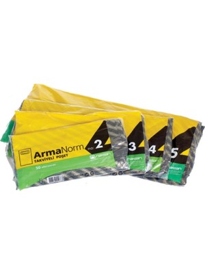 Arma Naksan Takviyeli Ince Desenli Çizgili Siyah Çanta Poşet Torba - 2 No - 26X38 Cm. - 50 Adetlik Paket