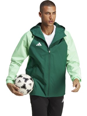 adidas TIRO23 C Aw Jk Erkek Futbol Yağmurluk IC4570 Yeşil