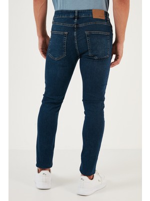 Buratti Pamuklu Normal Bel Dar Paça Slim Fit Jeans Erkek Kot Pantolon 1116J15NAPOLI