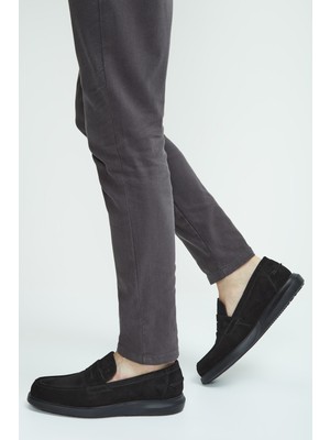 Tamer Tanca Erkek Deri Loafer Ayakkabı Şık ve Rahat Düz Taban 183 27801