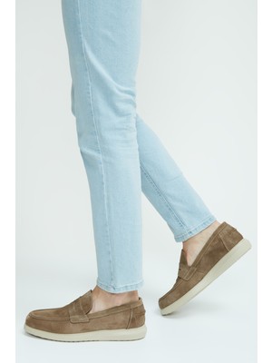 Tamer Tanca Erkek Deri Loafer Ayakkabı 183 27801 Düz Tabanlı Şık ve Rahat Kullanım