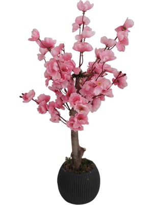 Cennet Home Minik Bahardalı Ağacı Masaüstü Balkon Çiçeği Hediyelik Yapay Çiçek