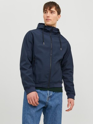 Jack & Jones Jjebasıc Softshell Kapüşonlu Ceket 12236300