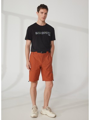 Standart Koyu Turuncu Erkek Şort MAX