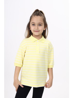 Toontoy Kids Toontoy Unisex Çocuk Çizgili Tişört