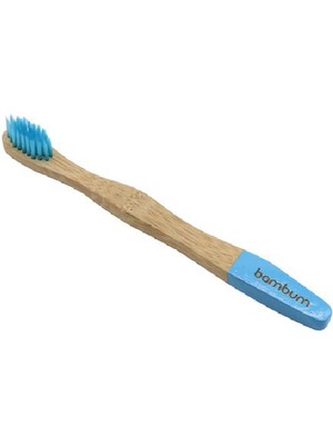 Maranki Bambu Çocuk Diş Fırçası (Mavi)