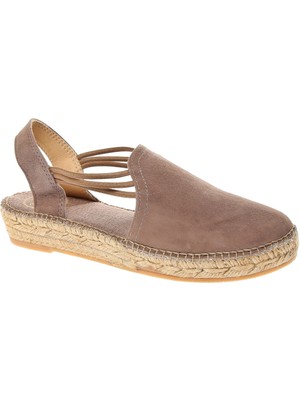 Toni Pons Kadın Sandalet Nuria Toni Pons Elastic Suede Taupe