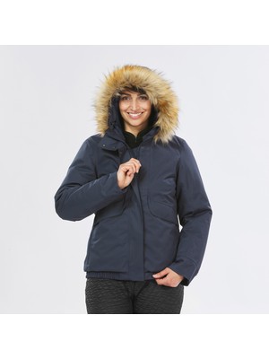 Decathlon Quechua Kadın Outdoor Su Geçirmez Kısa Kar Montu / Kışlık Mont - SH100 X-Warm -8°c