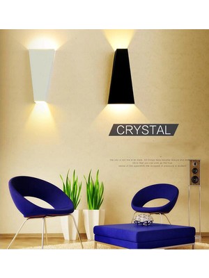 Cata CT-7063 Cata Sıva Üstü Dış Mekan Malta Günışığı LED Aplik Siyah Kasa