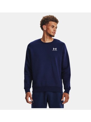 Under Armour Erkek UA Icon Fleece Bisiklet Yaka Sweatshirt
