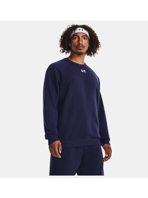 Under Armour Erkek UA Rival Fleece Bisiklet Yaka Sweatshirt