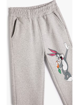 Koton Bugs Bunny ve Tweety Jogger Eşofman Altı  Cepli