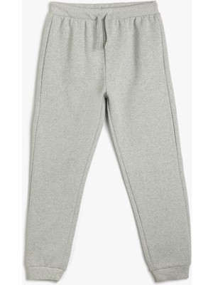 Koton Jogger Eşofman Altı Beli Bağcıklı Paçası Lastikli
