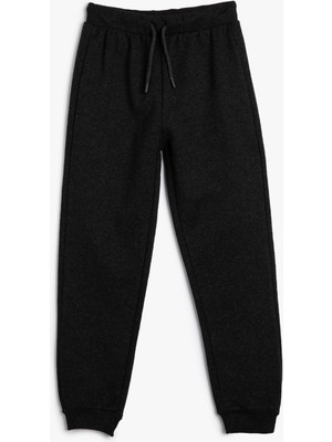 Koton Jogger Eşofman Altı Beli Bağcıklı Paçası Lastikli