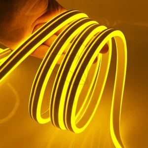 Ema Dükkan 220 Volt Neon LED Tak Çalıştır Esnek Şerit Neon LED Aydınlatma 8X16 mm Hortum LED
