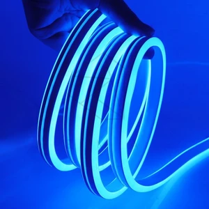 Ema Dükkan 220 Volt Neon LED Tak Çalıştır Esnek Şerit Neon LED Aydınlatma 8X16 mm Hortum LED